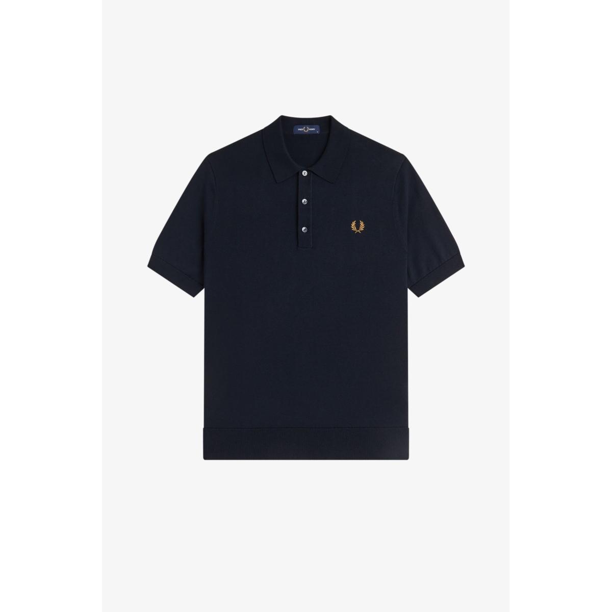 Long Staple Cotton Knitted Fred Perry