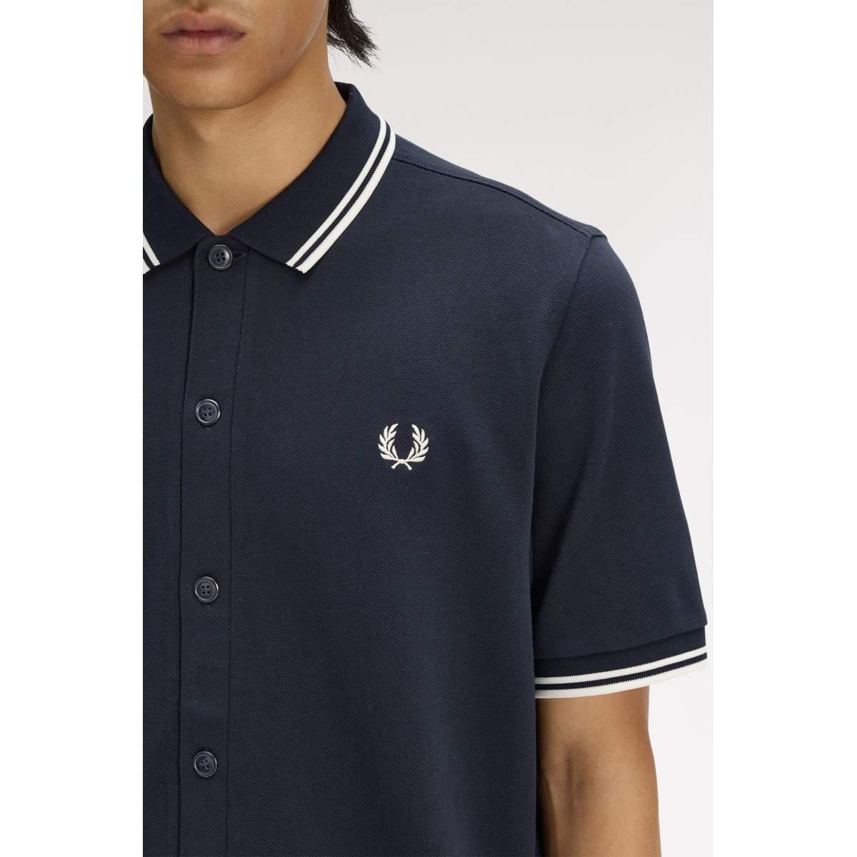 Button Through Fred Perry