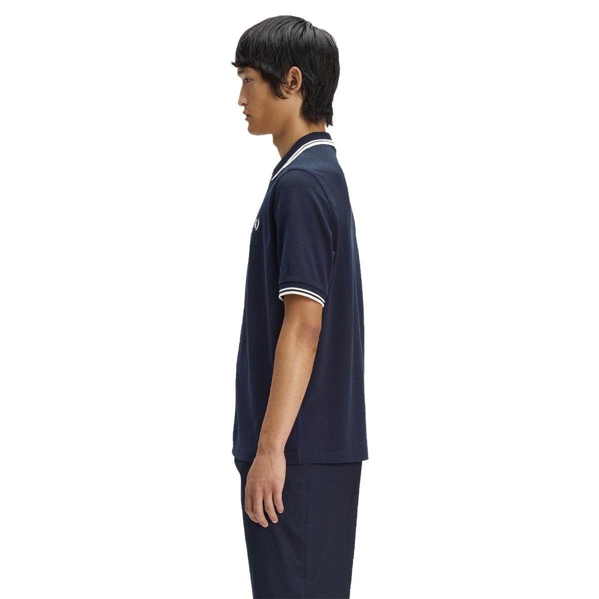 Button Through Fred Perry