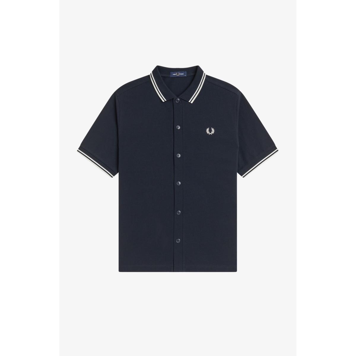 Button Through Fred Perry