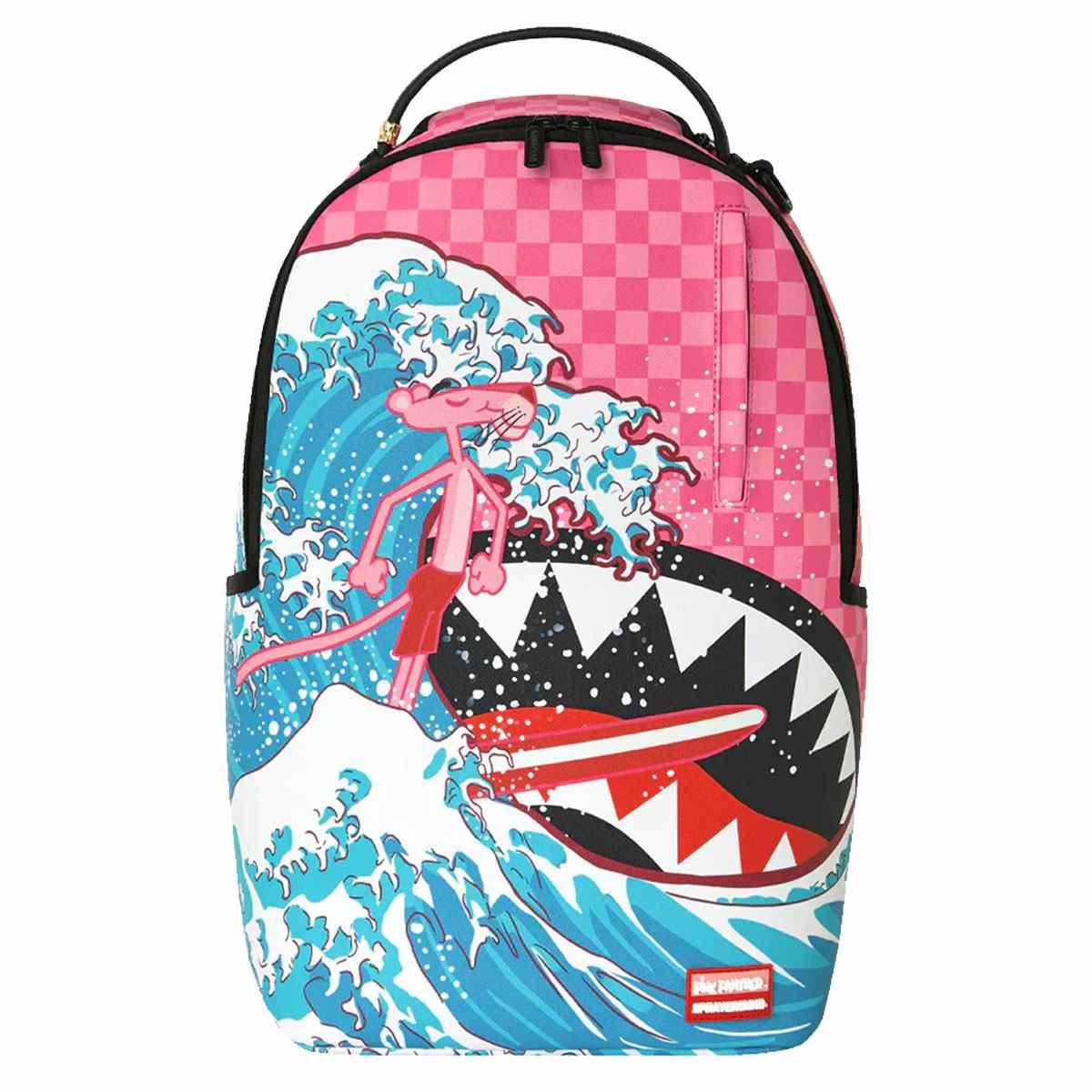 Pink panther surf backpack