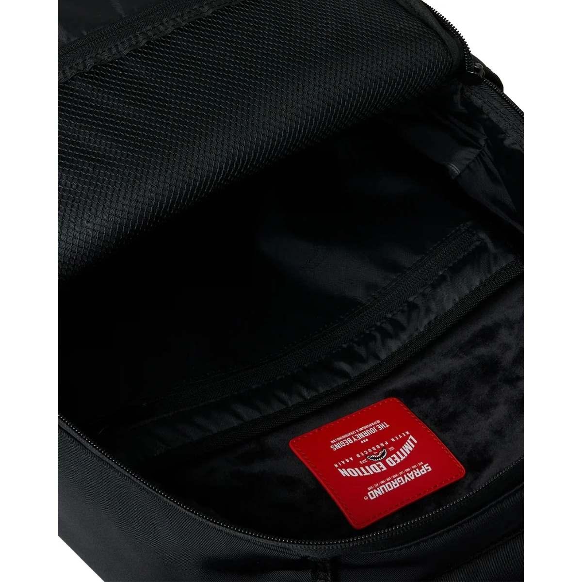 Shark Central Blacked Out Embossed Sprayground