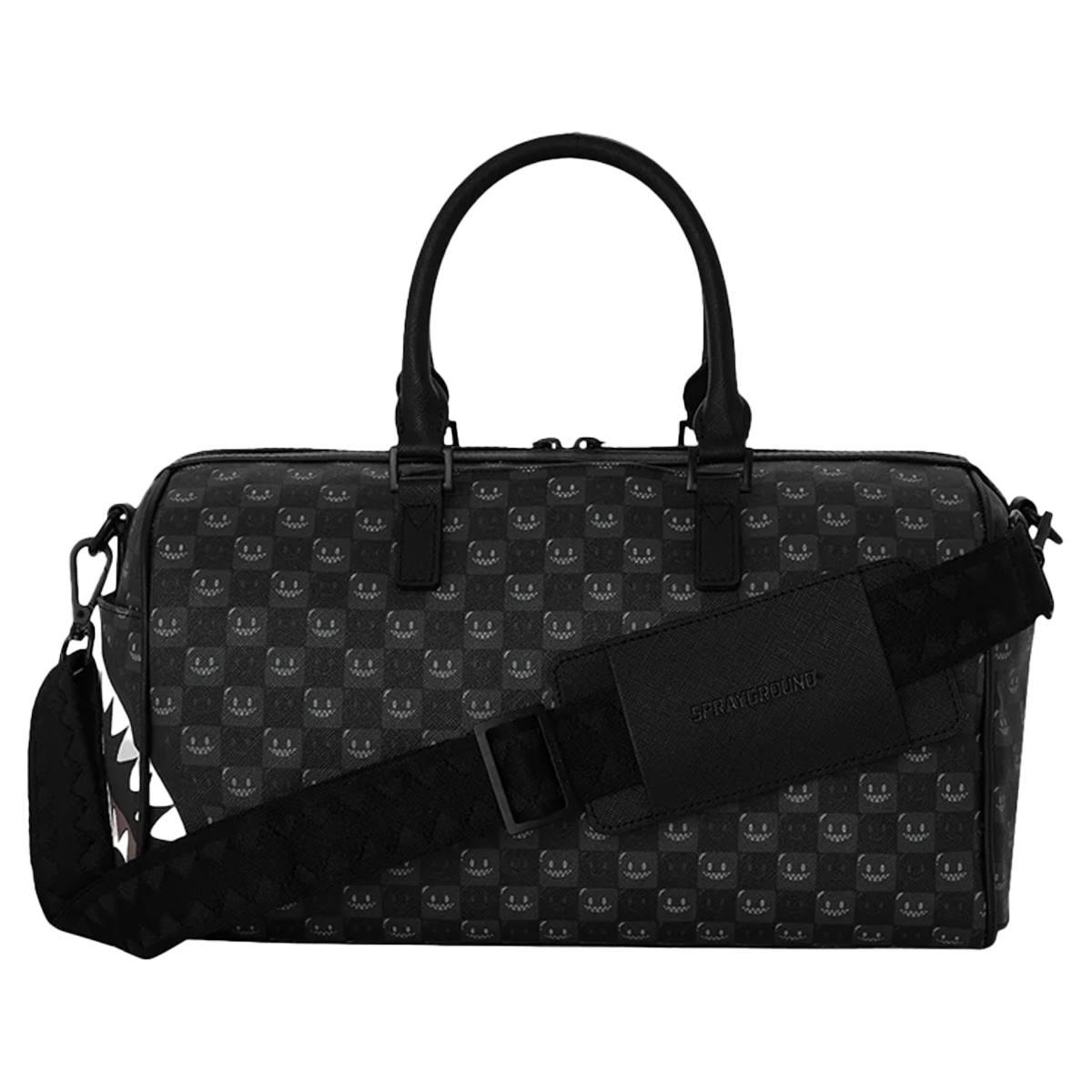 Sharks in Paris WTF Bubbly Black Check Sprayground