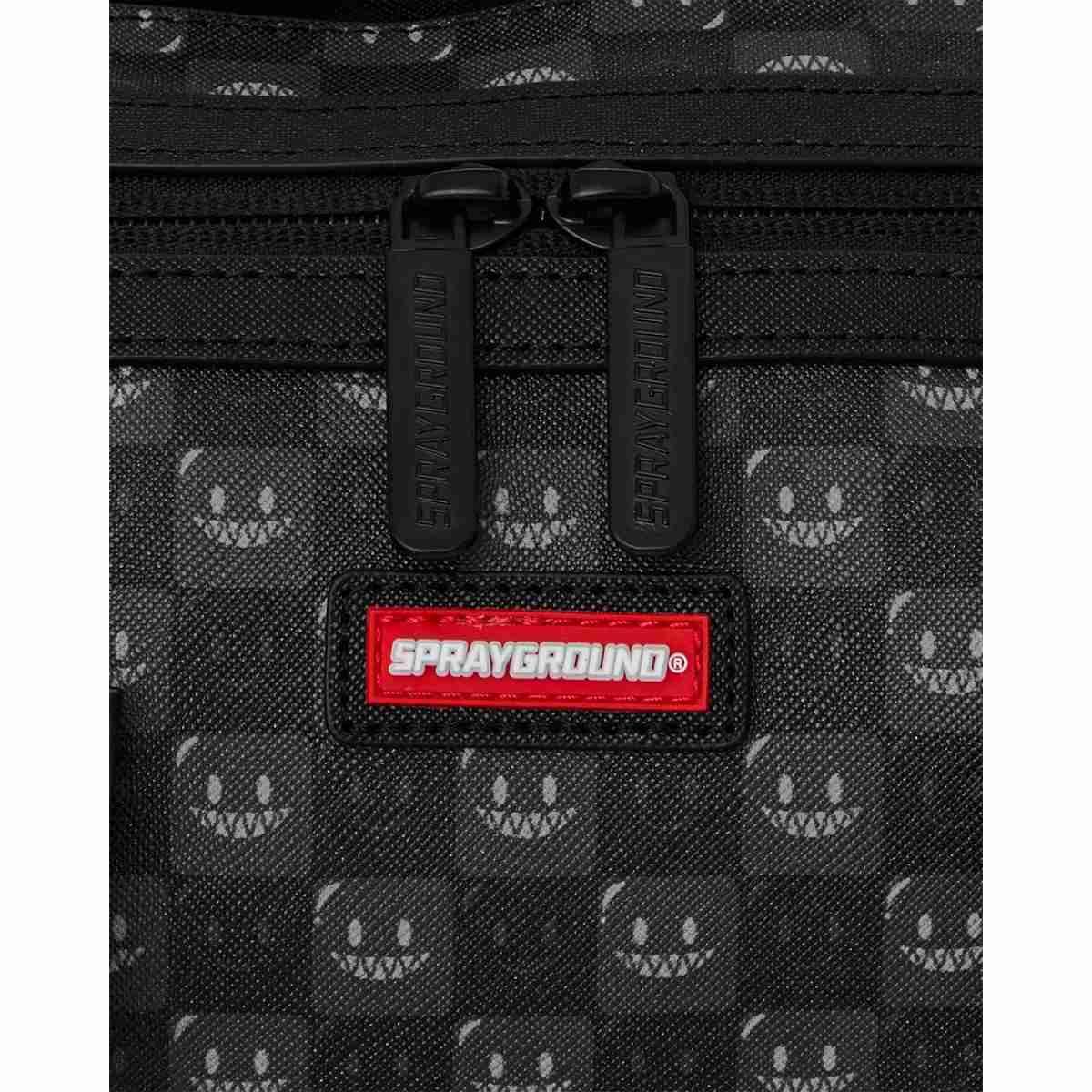 Sharks in Paris WTF Bubbly Black Check Sprayground