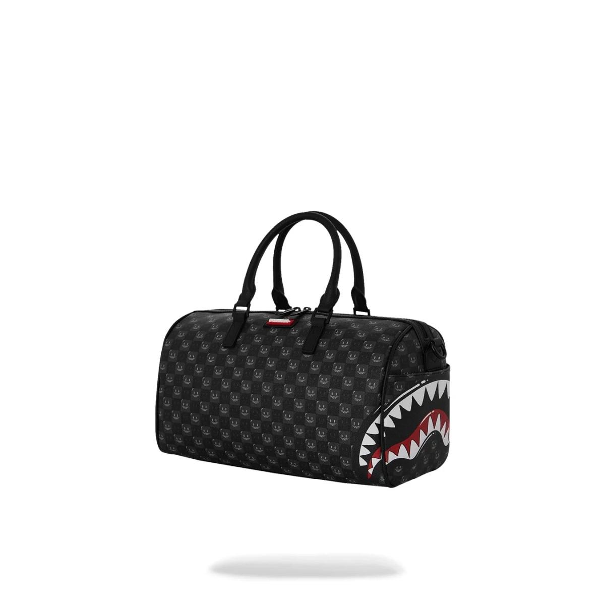 Sharks in Paris WTF Bubbly Black Check Sprayground