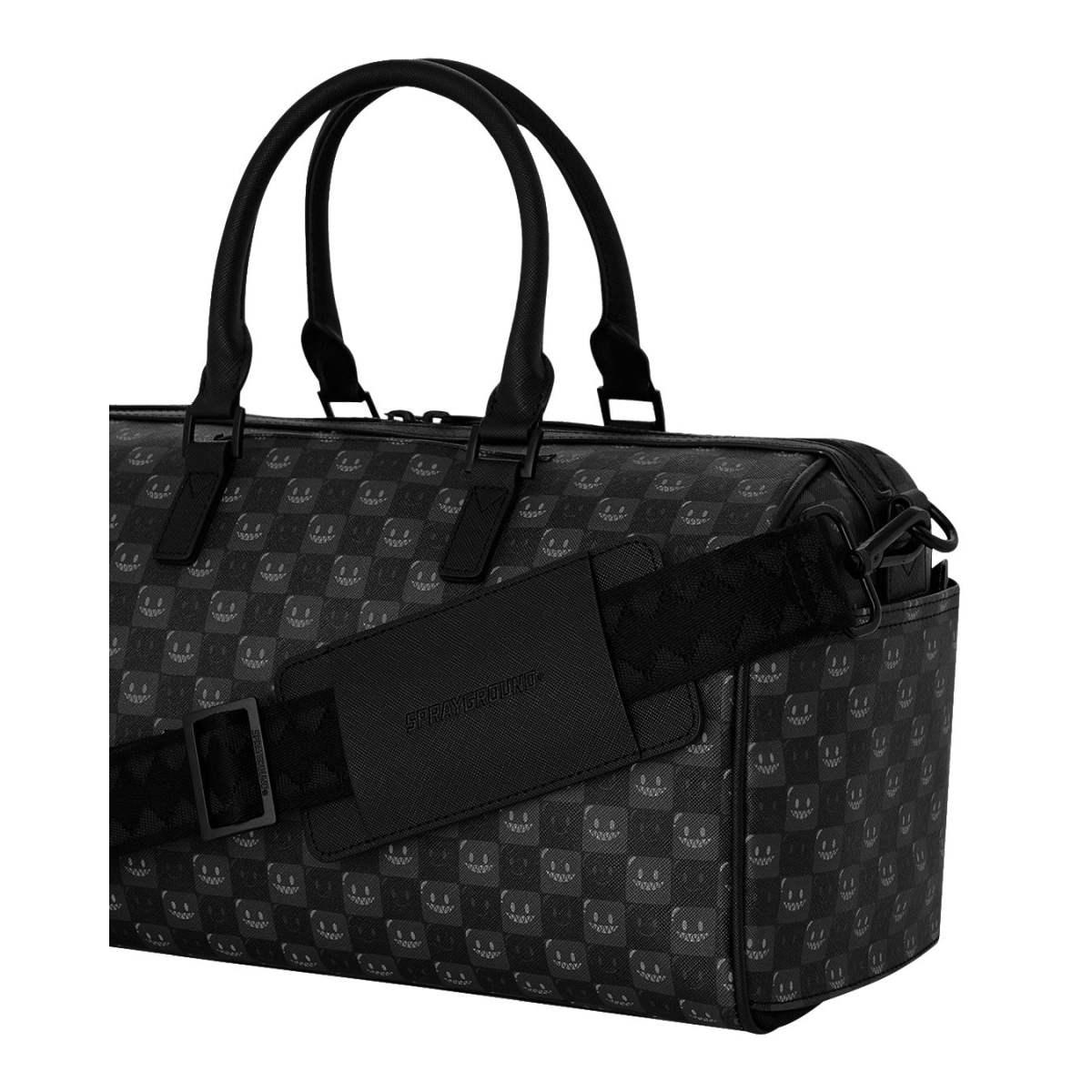 Sharks in Paris WTF Bubbly Black Check Sprayground