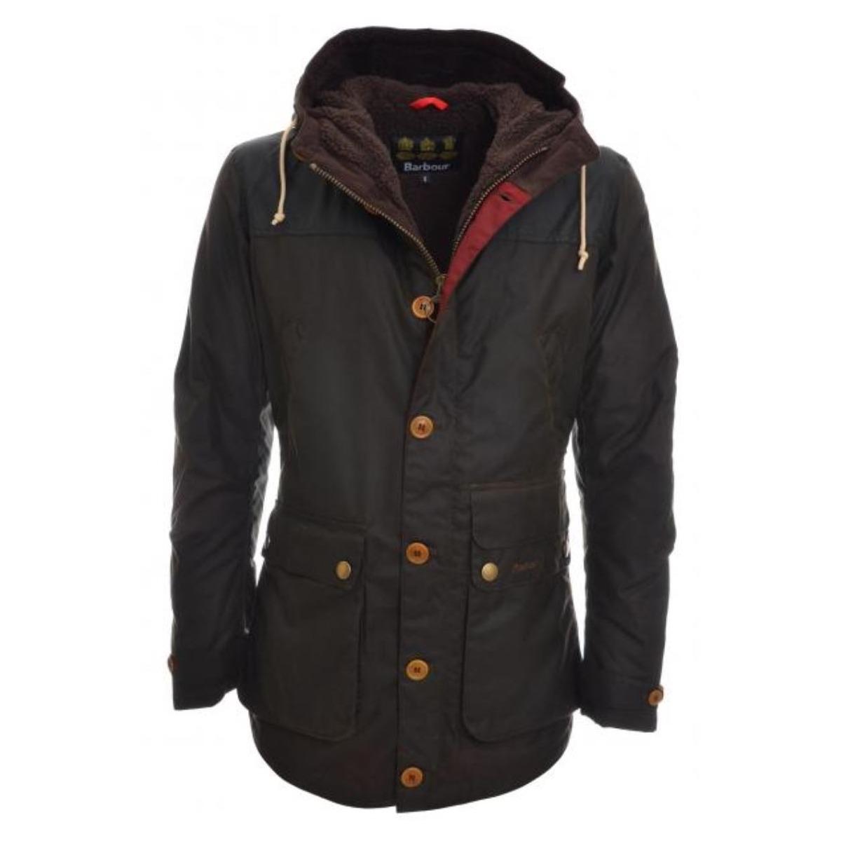 Giacca uomo invernale Game Parka olive BARBOUR